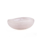Coupelle en résine marbrée rose et blanc 16 cm