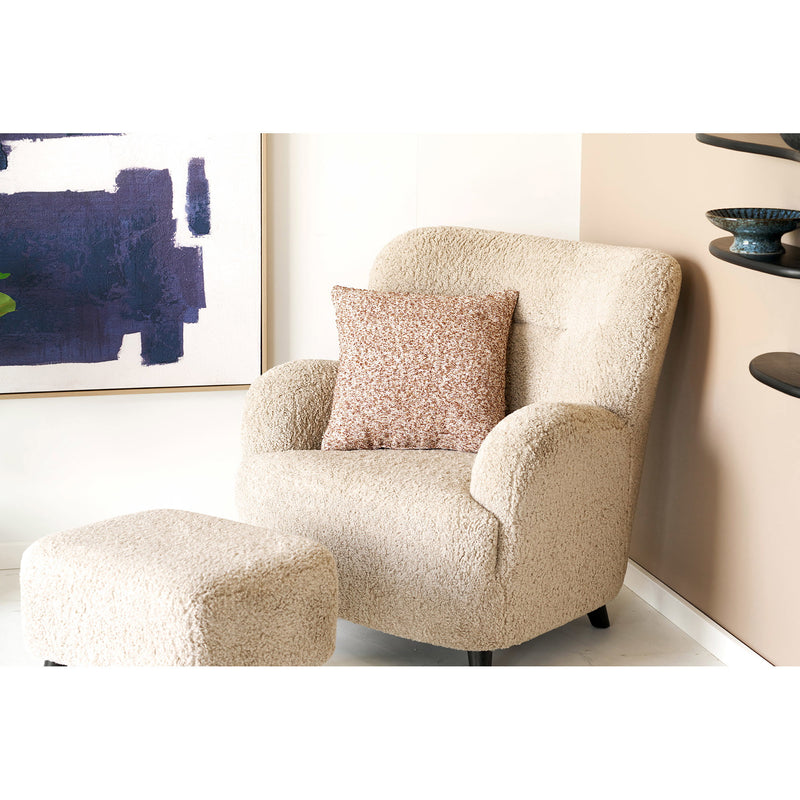 Dimensions Kissen Lamu Bouclé meliert braun und beige
