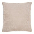 Coussin Leros velours côtelé beige