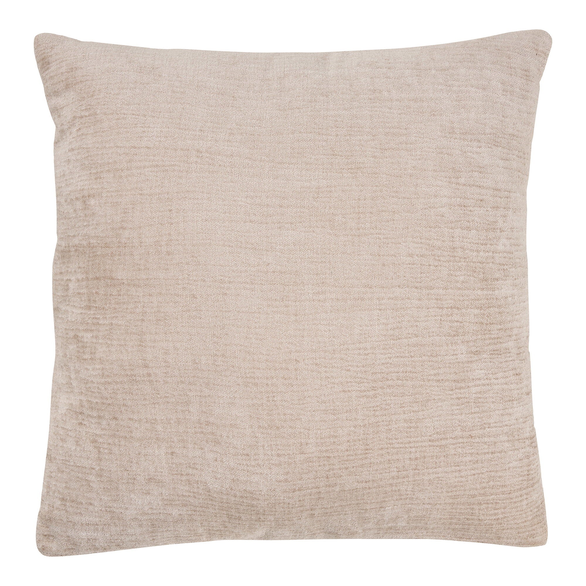 Coussin Leros velours côtelé beige