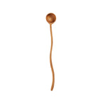 Cuillère doseuse en teck à manche ondulé 22 cm
