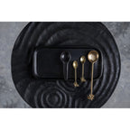Cuillère de service Palmier en laiton doré 26 cm, vue 3