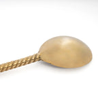Cuillère de service Palmier en laiton doré 26 cm, vue 6