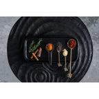 Cuillère de service Palmier en laiton doré 26 cm, vue 8