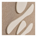 Décoration murale Diva relief brun et beige N 1 50x70 vue de détail