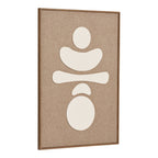 Décoration murale Diva relief brun et beige N 2 50x70 vue de face