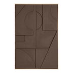 Décoration murale Isabella relief brun N 1 60x90
