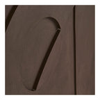 Décoration murale Isabella relief brun N 2 60x90 vue de détail