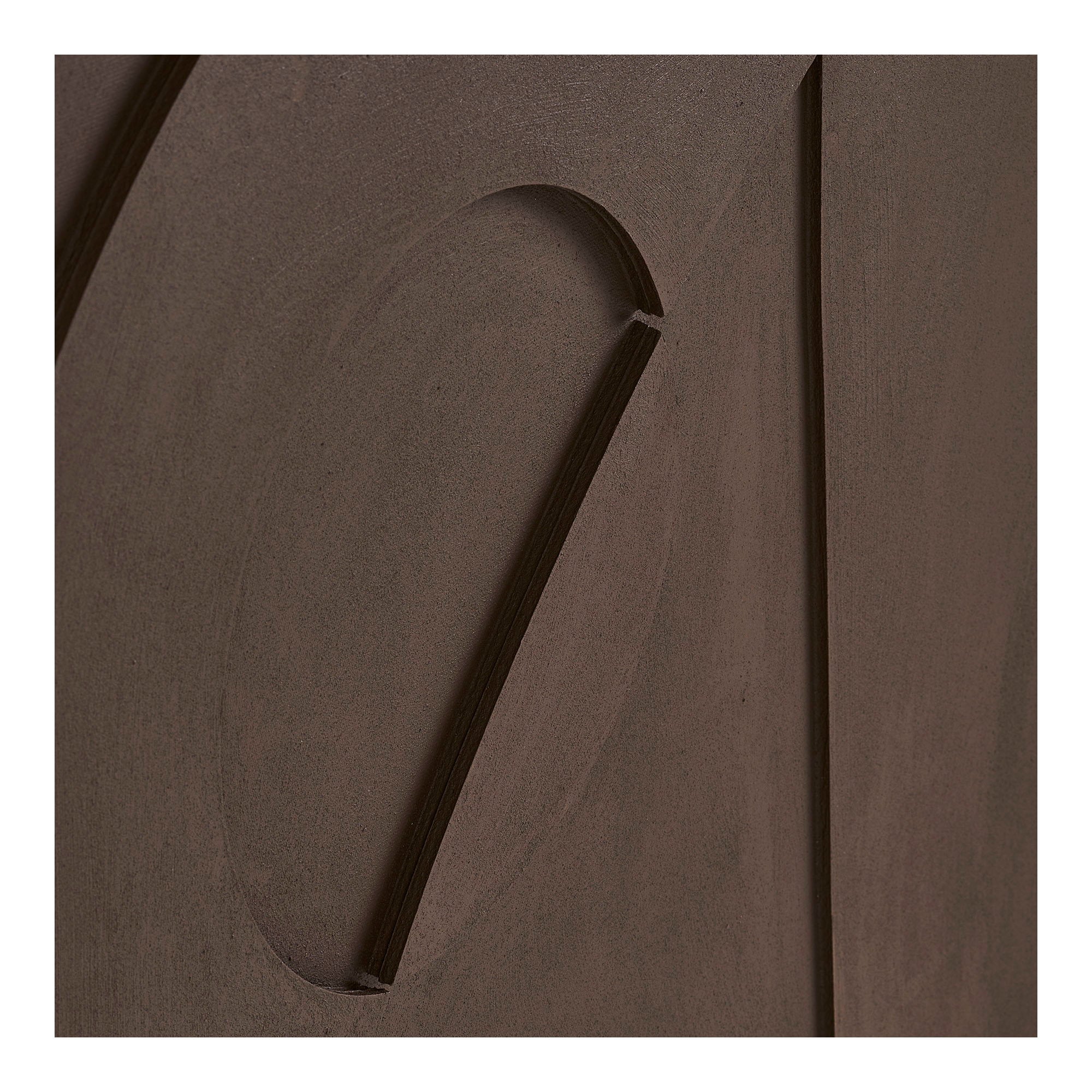 Décoration murale Isabella relief brun N 2 60x90 vue de détail