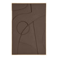 Décoration murale Isabella relief brun N 2 60x90