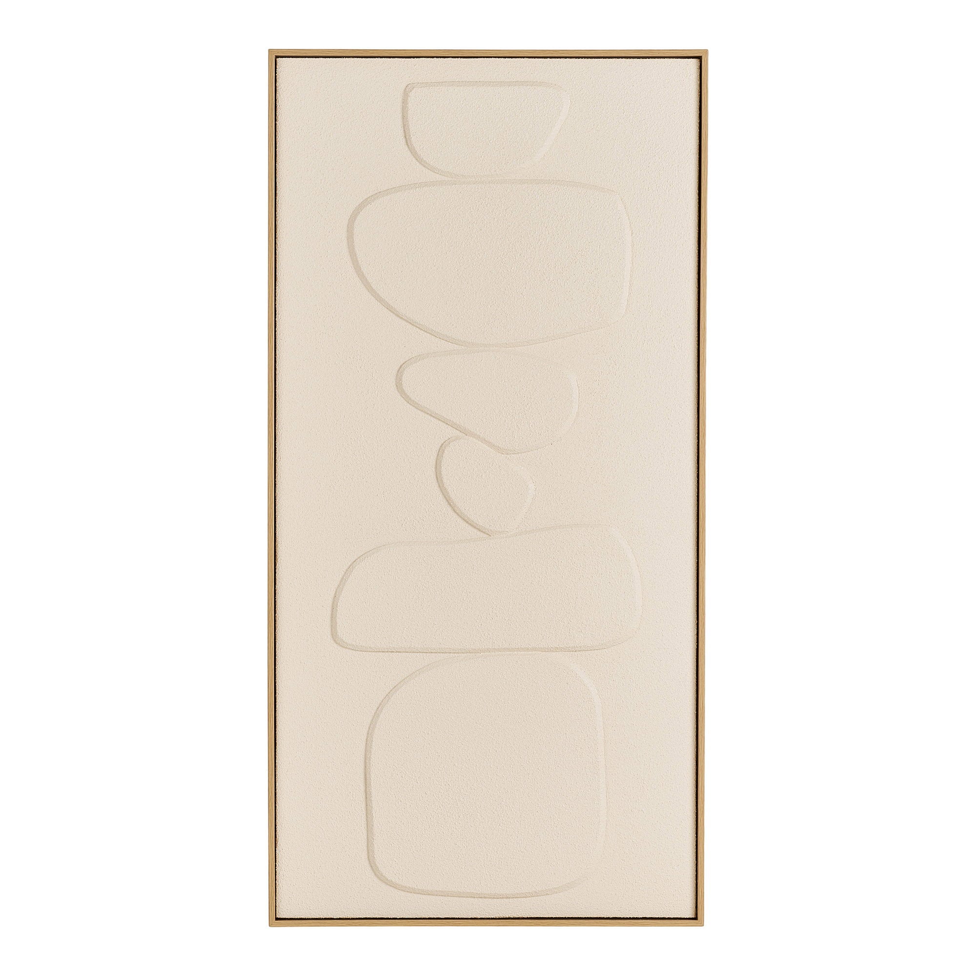 Décoration murale Victoria relief beige N 1 60x120