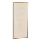 Décoration murale Victoria relief beige N 2 60x120 vue de face
