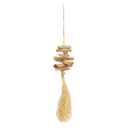 Décoration à suspendre Raffia Driftwood en bois flotté 60 cm, vue 5