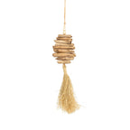 Décoration à suspendre Raffia Driftwood en bois flotté 60 cm