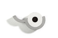 Dérouleur papier toilette en béton Cloud vue 2