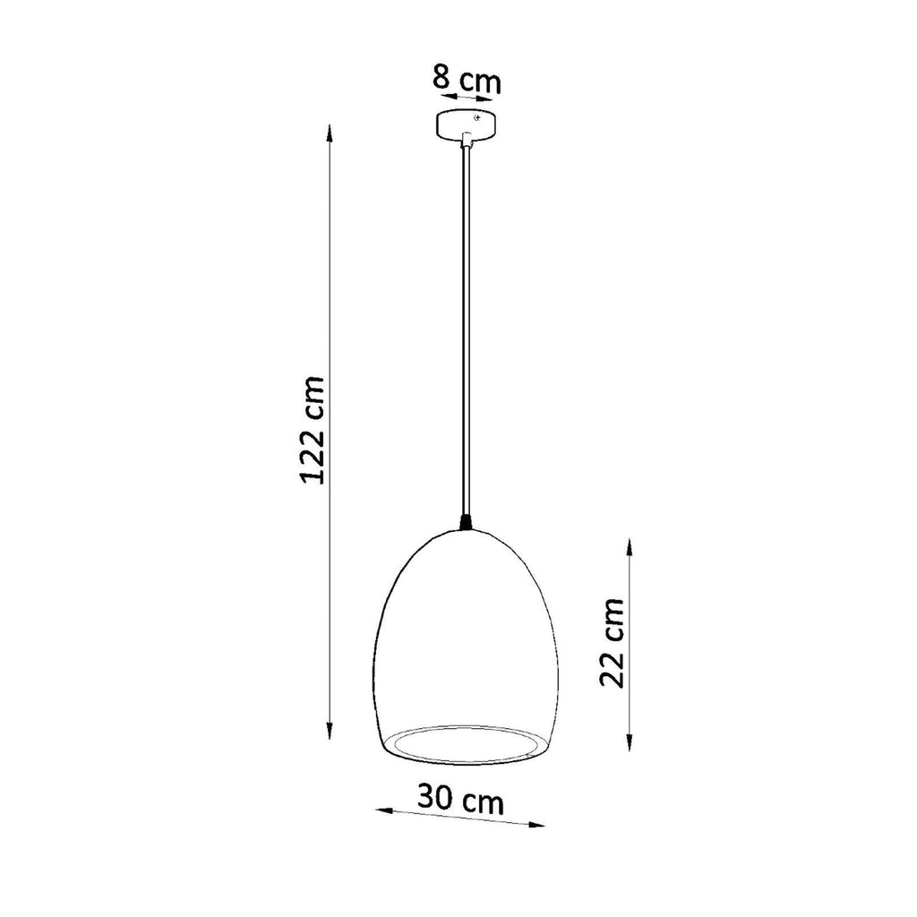 Schéma des dimensions de la suspension Flawiusz