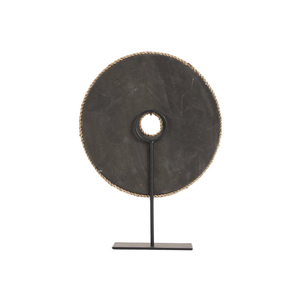 Disque de perles et cauris sur socle 24 cm, vue 6