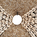 Disque de perles et cauris sur socle 24 cm, vue 8