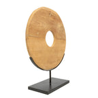 Disque de teck massif sur socle 48 cm, vue 6