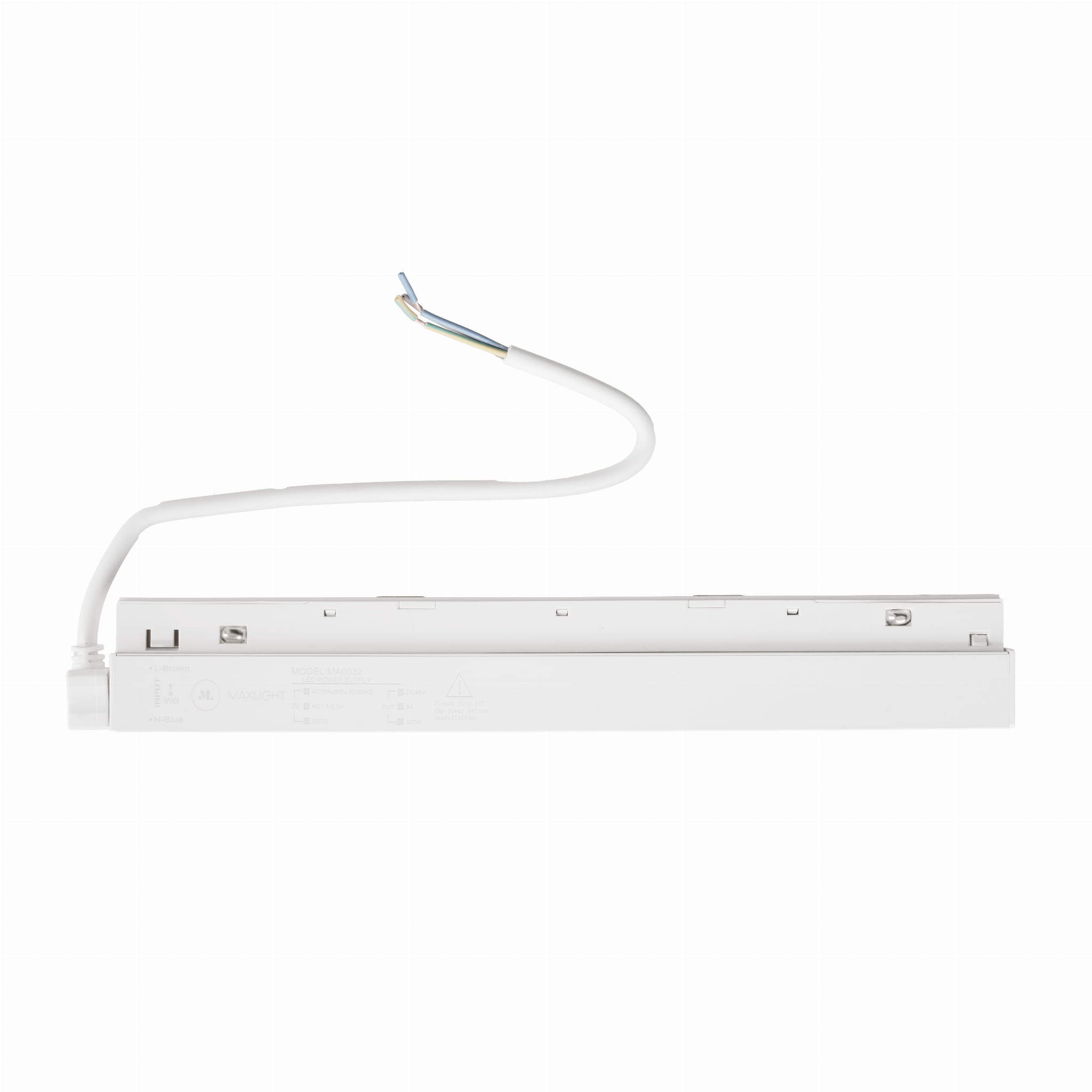 Driver Magnetic intégré au rail 300 W blanc