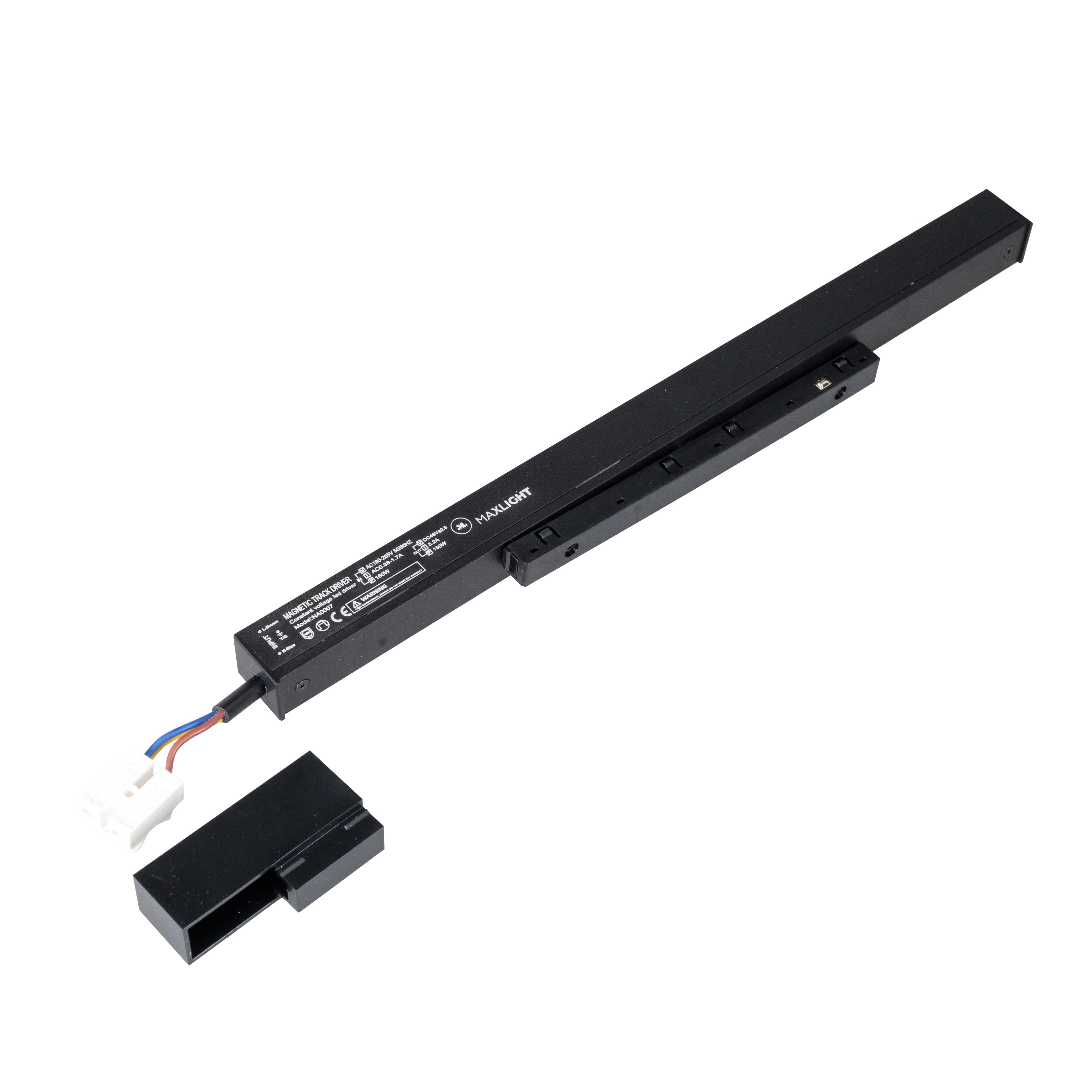 Driver Micro11 intégré au rail 150 W noir