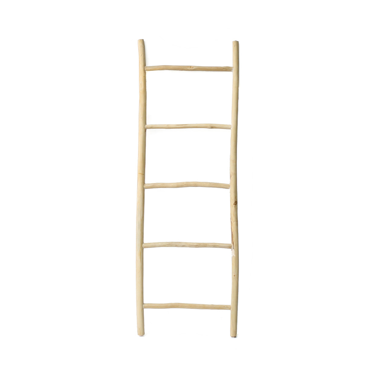 Échelle décorative en branches de teck 165 cm
