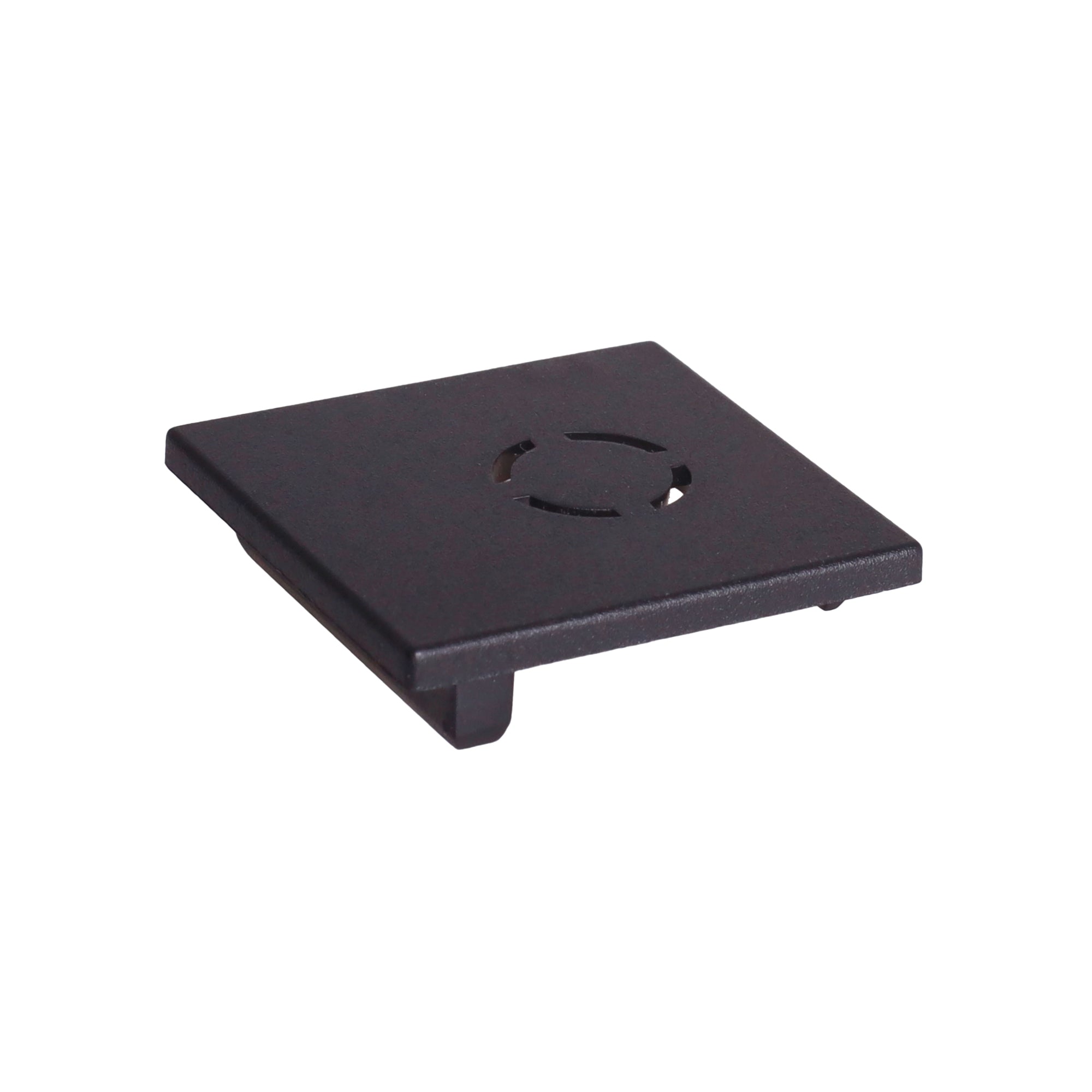 Embout de finition Magnetic en saillie profil bas noir