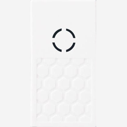 Embout de finition Magnetic en saillie profil haut blanc