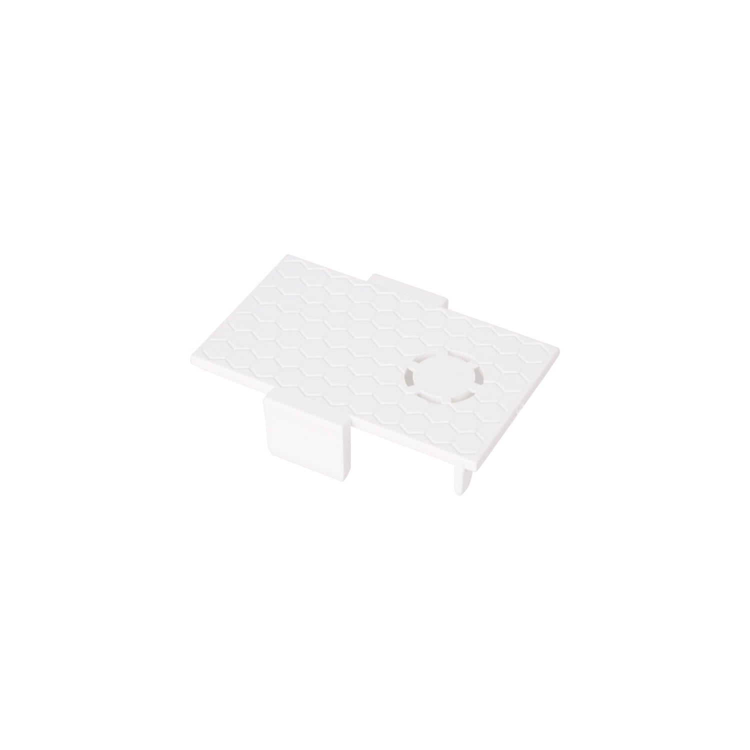 Embout de finition Magnetic encastré blanc