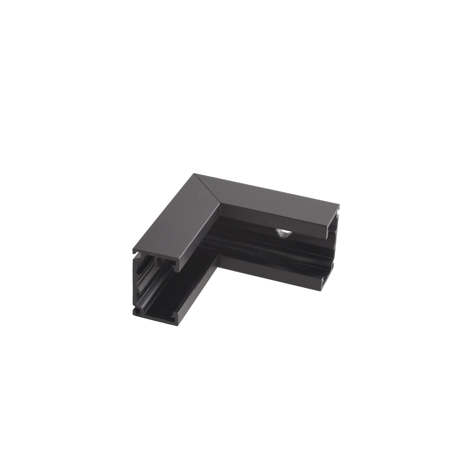 Équerre d'angle Micro11 en saillie intérieure noire