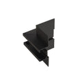 Équerre d'angle Micro11 encastrée extérieure noire