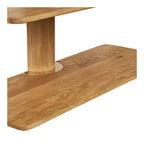 Étagère murale Calcata chêne 3 tablettes 55 cm vue de détail