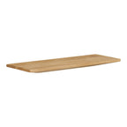 Étagère murale Calcata chêne tablette incurvée 42 cm vue de détail