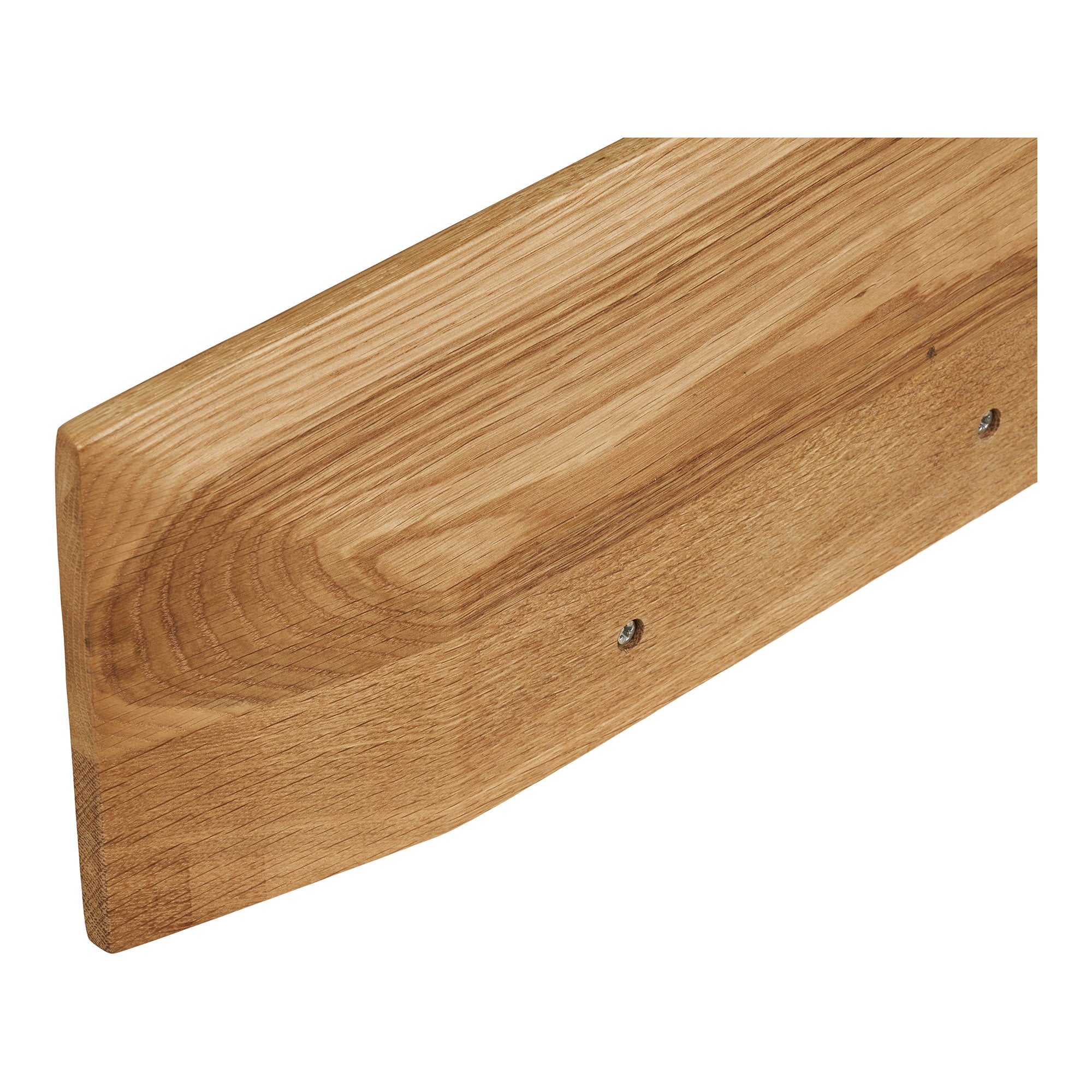 Étagère murale Calcata chêne tablette incurvée 42 cm vue de détail