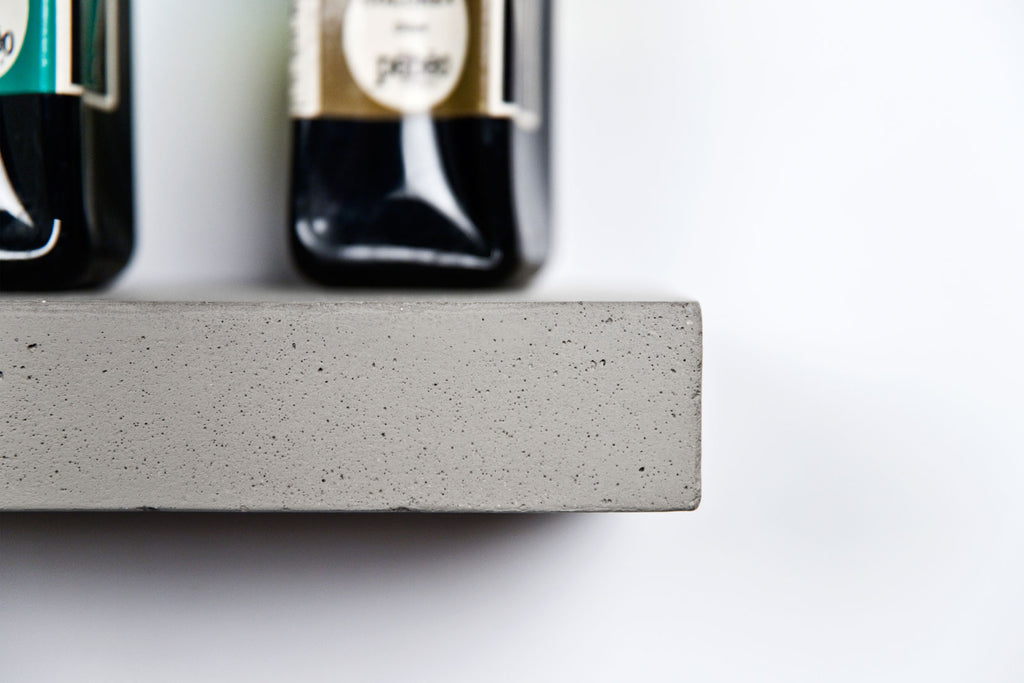 Étagère murale en béton Sliced 30 cm vue 1