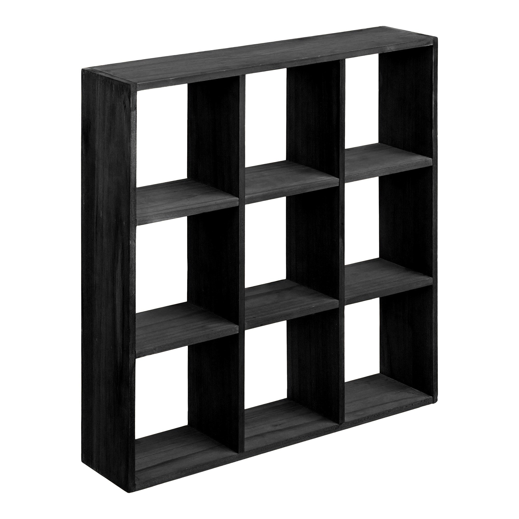 Étagère murale Moss pin noir