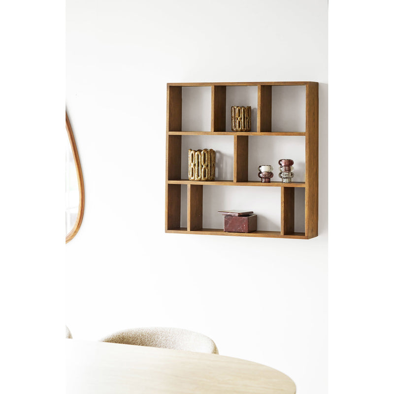 Dimensions Wandregal Townsville Dunkelbraun 70 cm