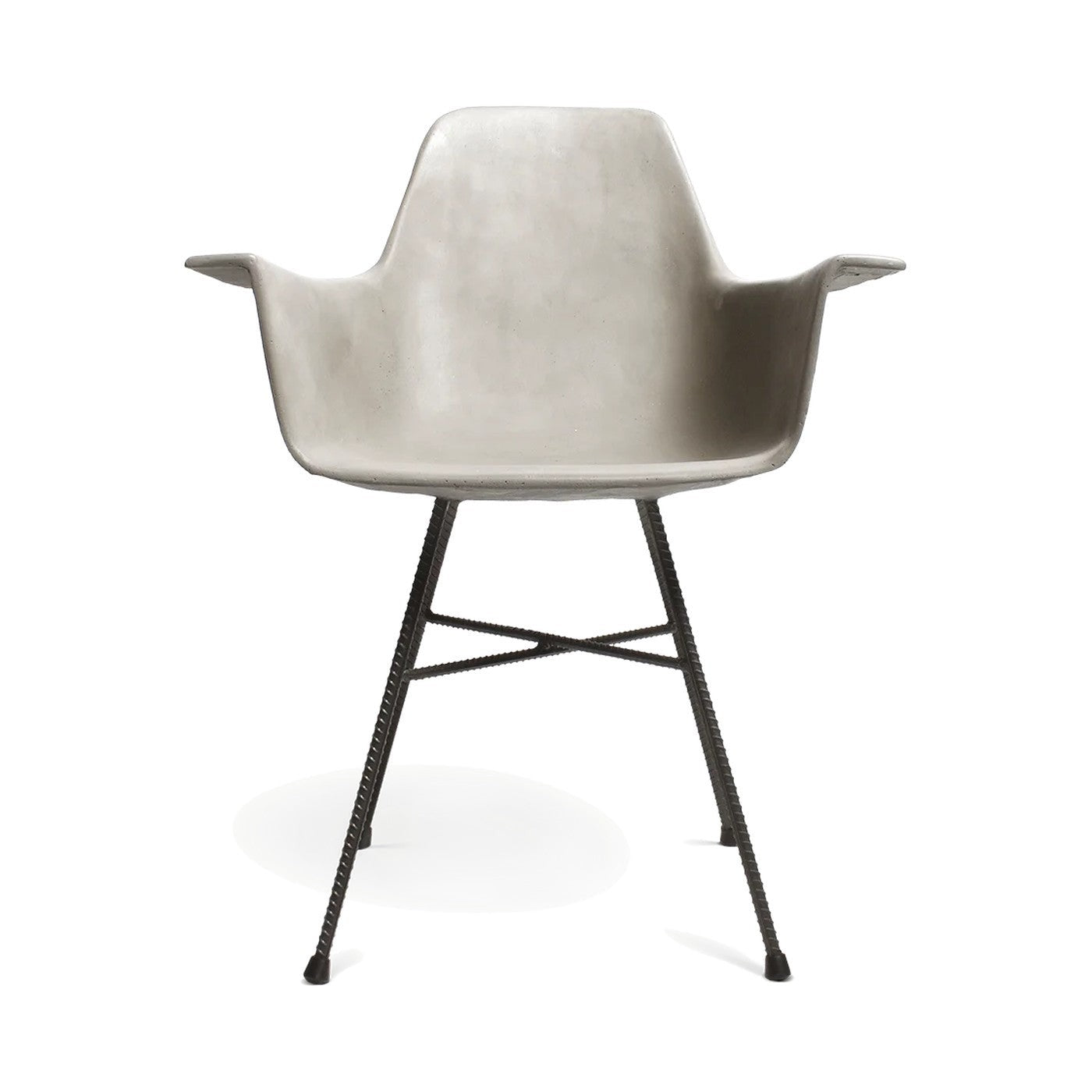Fauteuil en béton Hauteville gris naturel