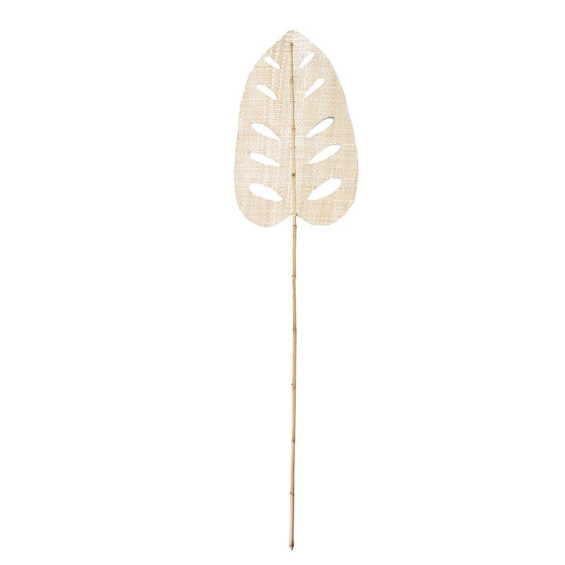 Dimensions Feuille décorative en jacinthe d'eau tressée 120 cm