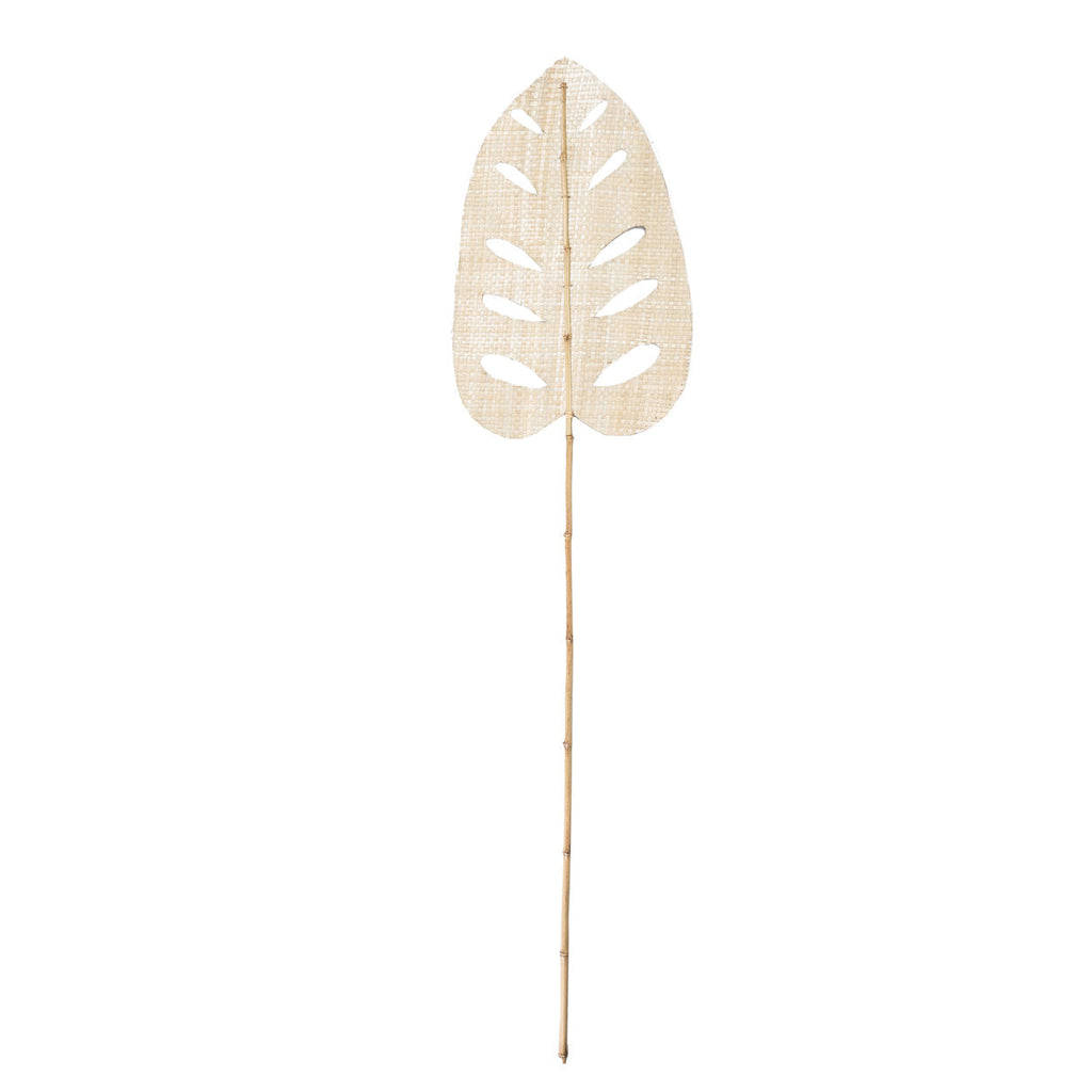 Feuille décorative en jacinthe d'eau tressée 120 cm