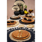 Fourchette Palmier en laiton doré 22 cm, vue 8