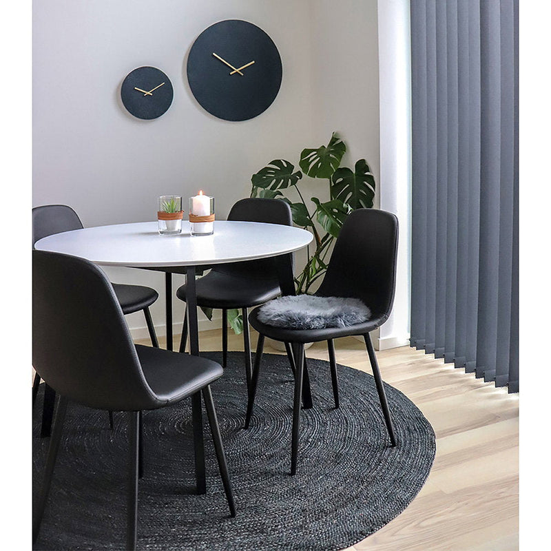 Dimensions Galette de chaise façon peau d'agneau 35 cm