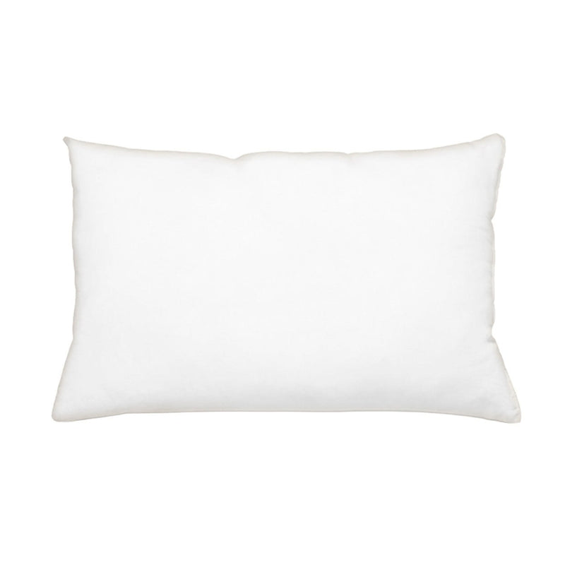 Dimensions Garnissage de coussin rectangulaire 40 x 60 cm en fibre polyester
