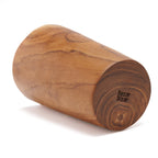 Gobelet bas en teck massif 12 cm, vue 4