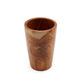 Gobelet bas en teck massif 12 cm