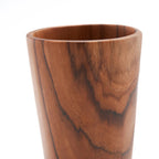 Gobelet haut en teck massif 16 cm, vue 7