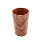 Gobelet haut en teck massif 16 cm