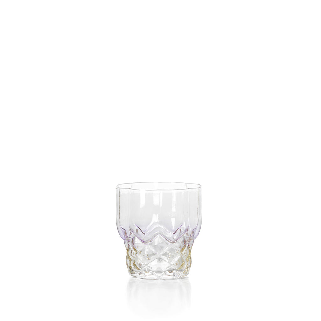 Gobelet à motif losangé irisé
