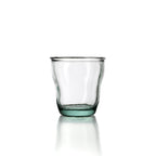 Gobelet ondulé en verre recyclé 9 cm