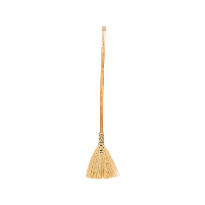 Dimensions Grand balai décoratif en herbe blonde 130 cm
